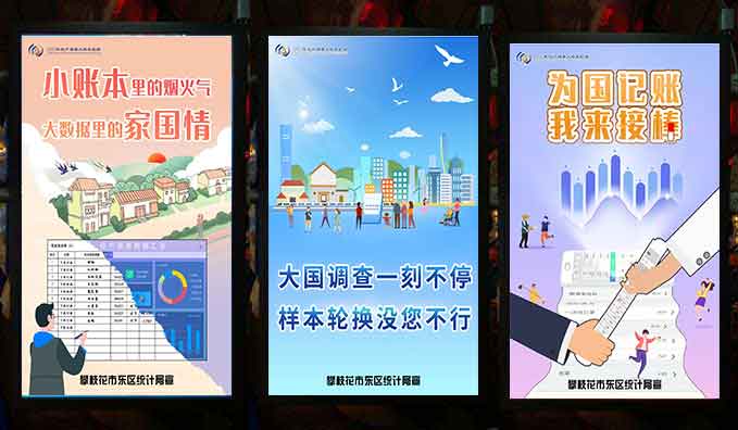 車內海報機——統計局